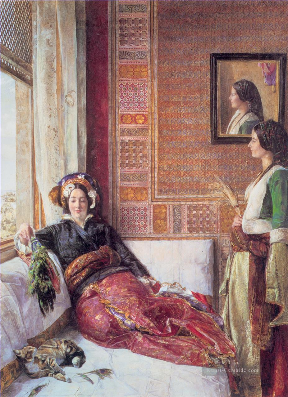 Harem Leben in Constantinople Oriental John Frederick Lewis Ölgemälde